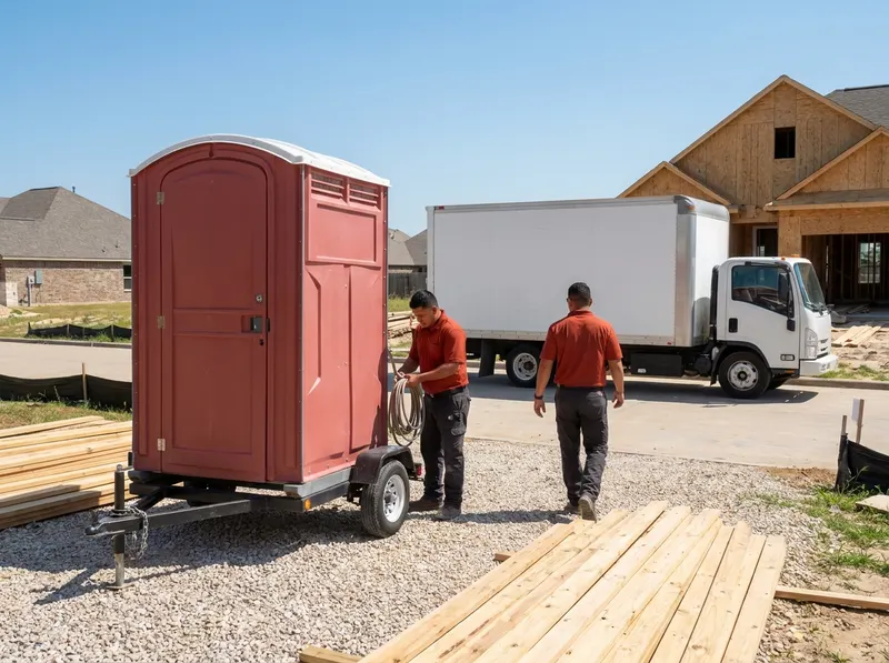 Single-Stall Towable Portable Restrooms in Conroe, TX